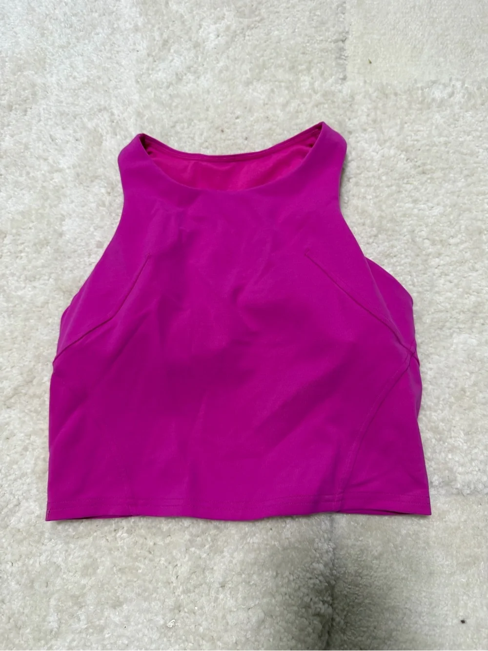 lululemon athletica cropped racerback